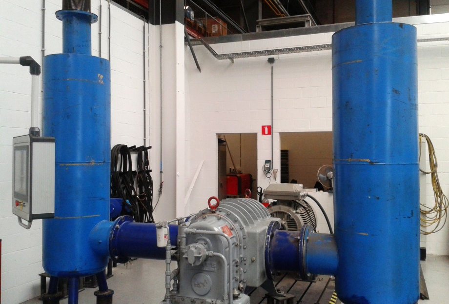 Maintenance Partners Testing of Roots Blowers and High Vacuum Boosters (HVB) 920
